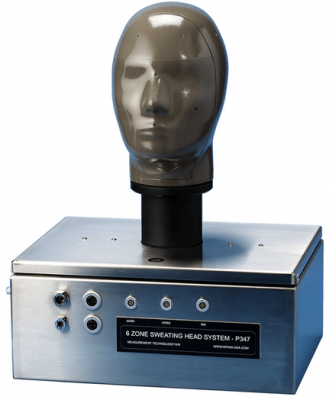 Thermal Manikin Body Part (Head) - Put headwear to the test by accurately measuring heat loss